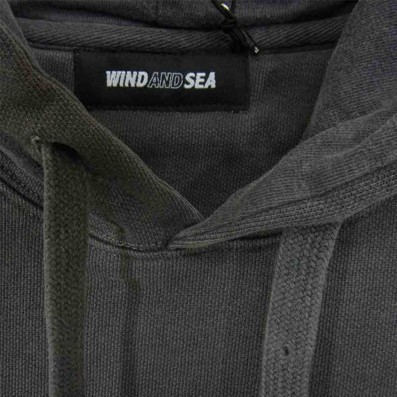 WIND & SEA HOODIE Charcoal 21SS-