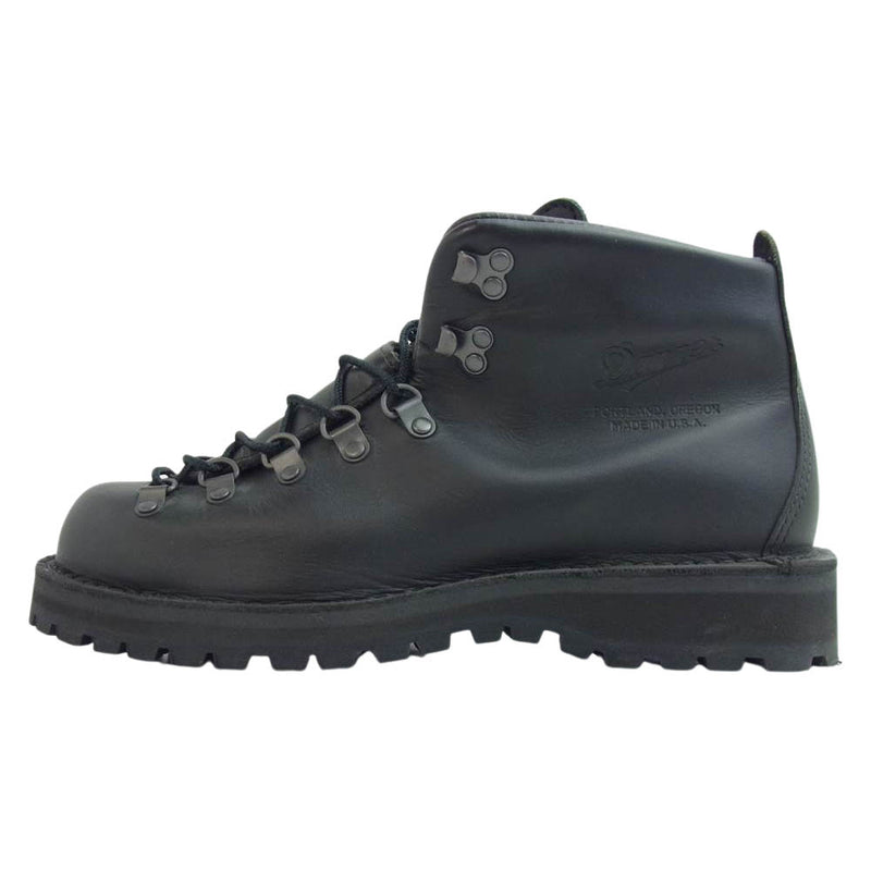 Danner ダナー 31520X USA製 白タグ DJ BLK MNT LT Mountain Light BLACK GORE-TEX  マウンテン ライト ゴアテックス ブーツ ブラック系 US8 EU41.5【中古】