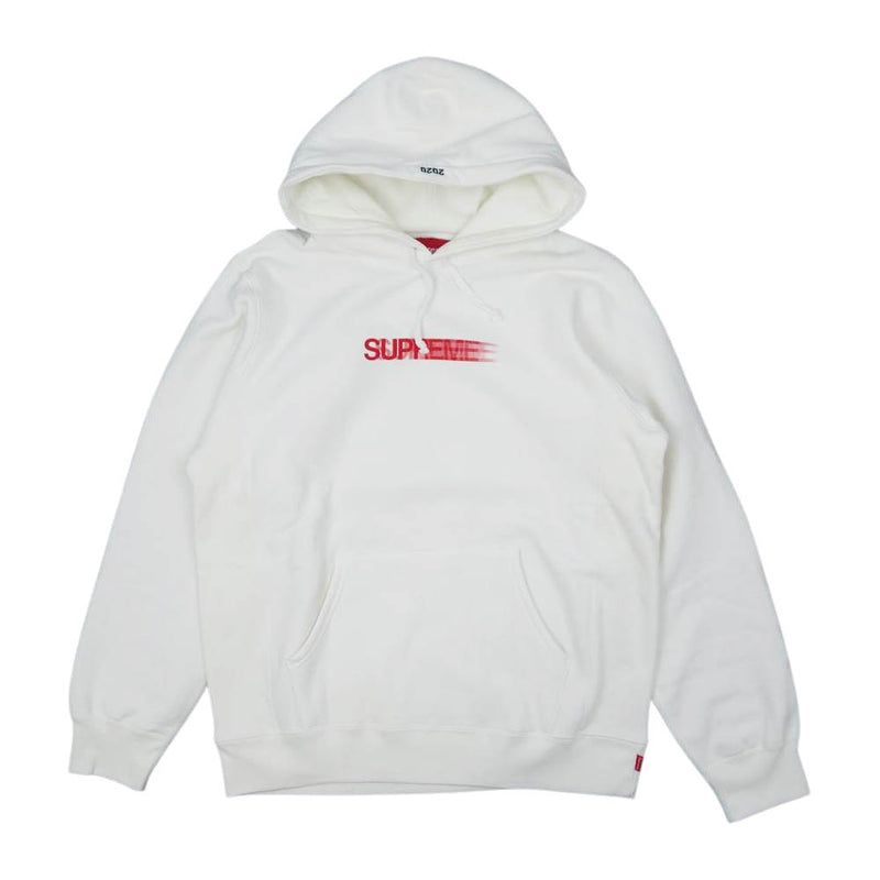 売切り特価 L supreme motion logo hooded sweatshirt - 通販