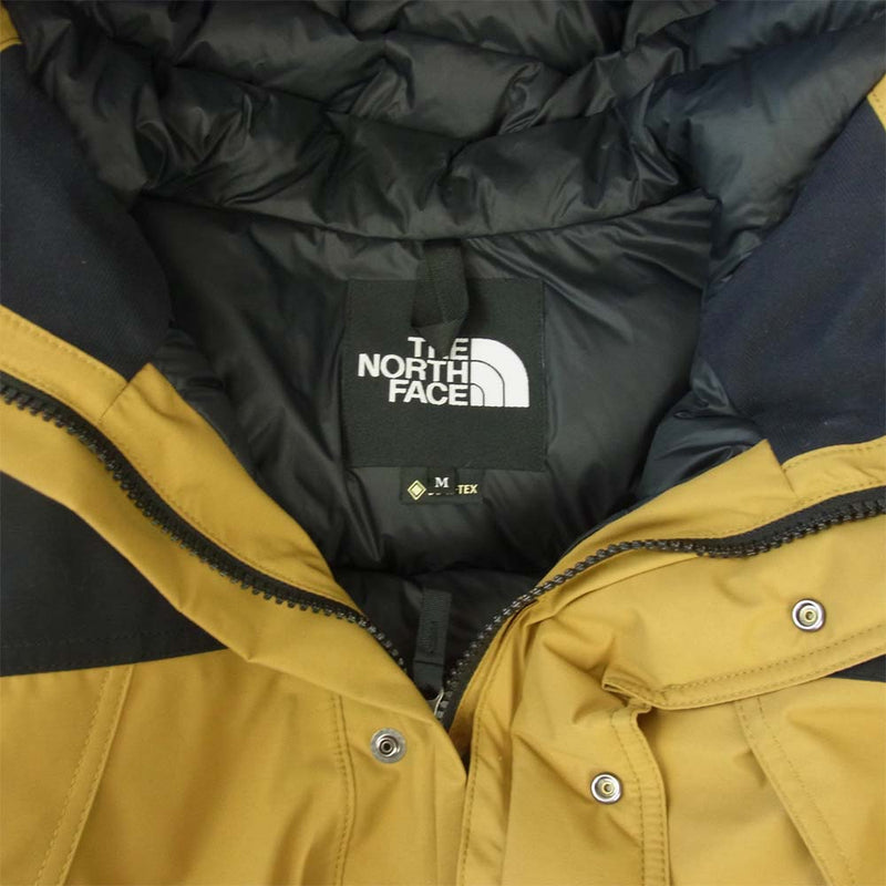 THE NORTH FACE ノースフェイス ND91930 MOUNTAIN DOWN JACKET マウンテン ダウン ジャケット  ブリティッシュカーキ ベージュ系 M【中古】