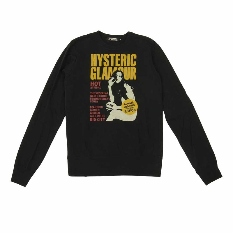 HYSTERIC GLAMOUR｜ヒステリックグラマー スウェット 独特の上品 62.0