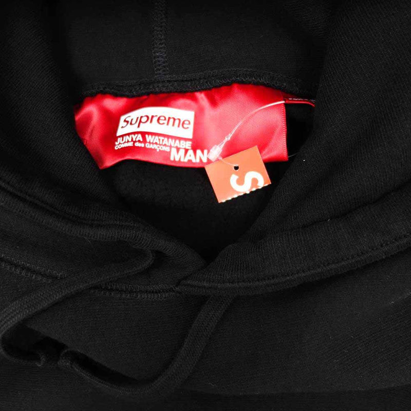 Supreme シュプリーム 未使用品 JUNYA WATANABE CDG MAN Hooded Sweatshirt ジュンヤワタナベ  コムデギャルソン パーカー ブラック系 L【極上美品】【中古】