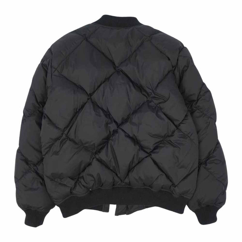 DESCENDANT ディセンダント 20AW FULTON DOWN JACKET キルティング ダウン ジャケット ブラック系 2【中古】