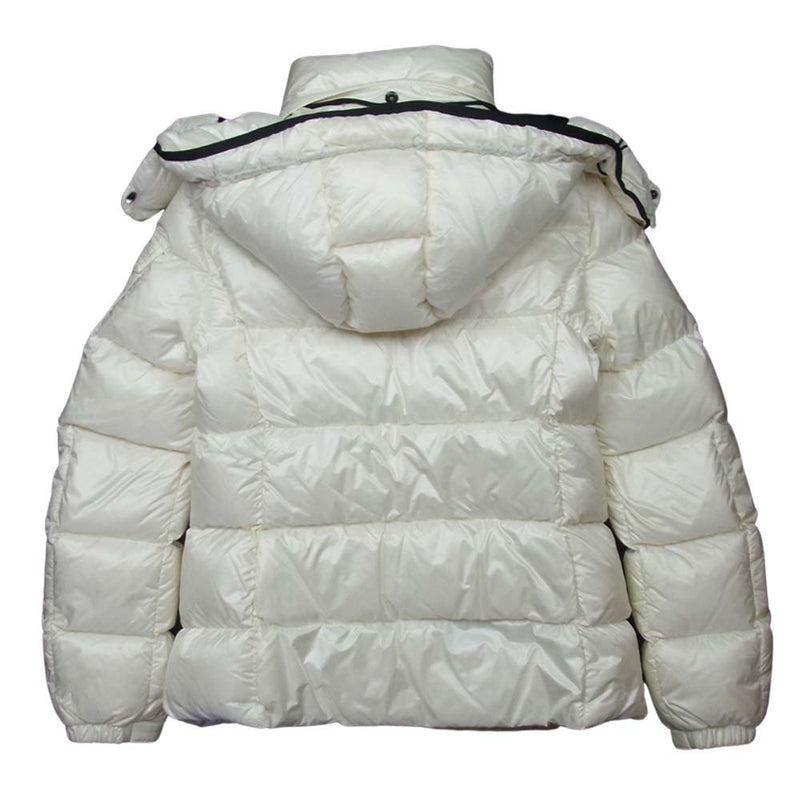 MONCLER モンクレール BERRE ベール ダウン ジャケット ナイロン モルドバ共和国製 ホワイト系 1【中古】