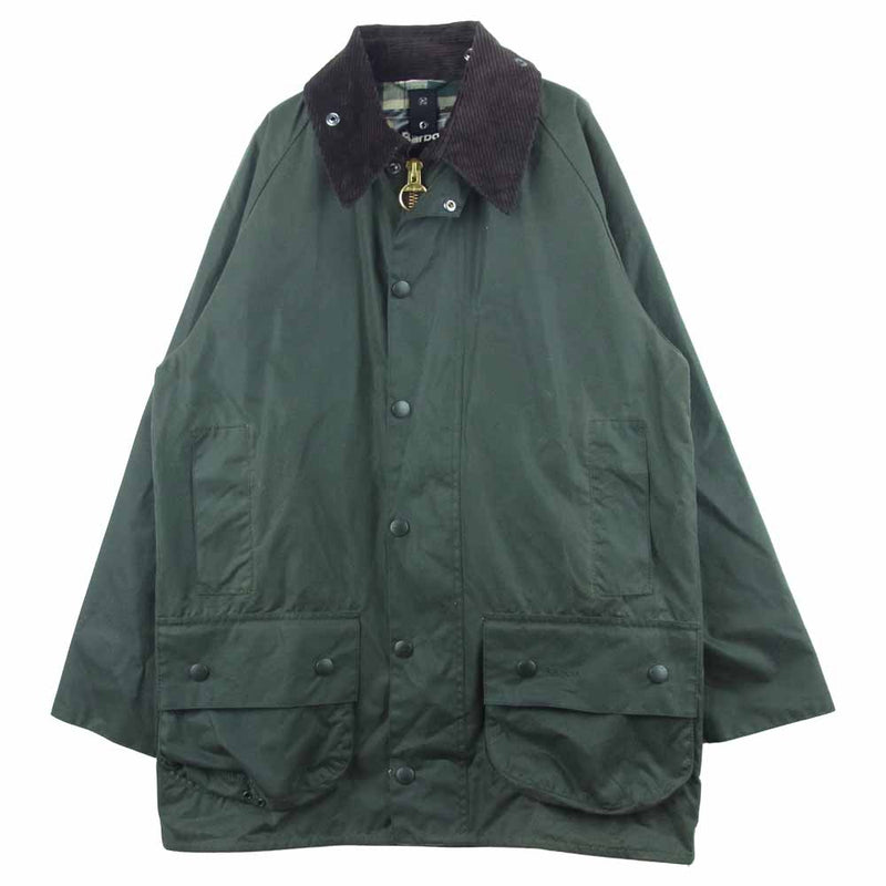 Barbour バブアー 1502115 国内正規品 BEAUFORT ビューフォート オイルド ジャケット 英国製 カーキ系【中古】