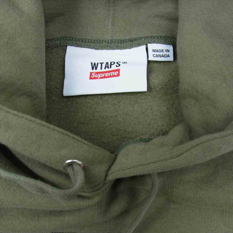 Supreme シュプリーム 21AW WTAPS Sic'em! Hooded Sweatshirt ダブル