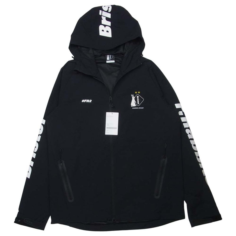 F.C.R.B. エフシーアールビー FCRB-202118 FR2 WARM UP JACKET ナイロン ジャケット ブラック系  L【新古品】【未使用】【中古】