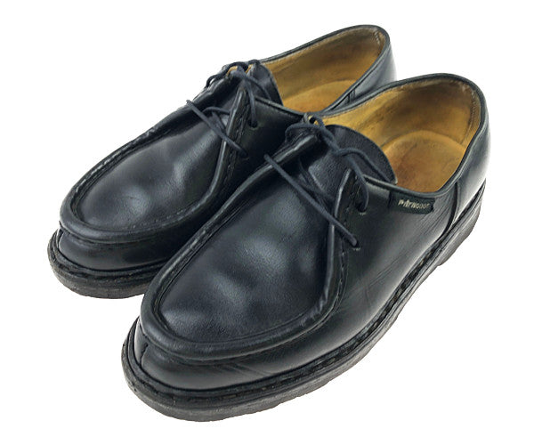 Paraboot パラブーツ 80s MICHAEL ミカエル レザー チロリアンシューズ ブラック系 39【中古】