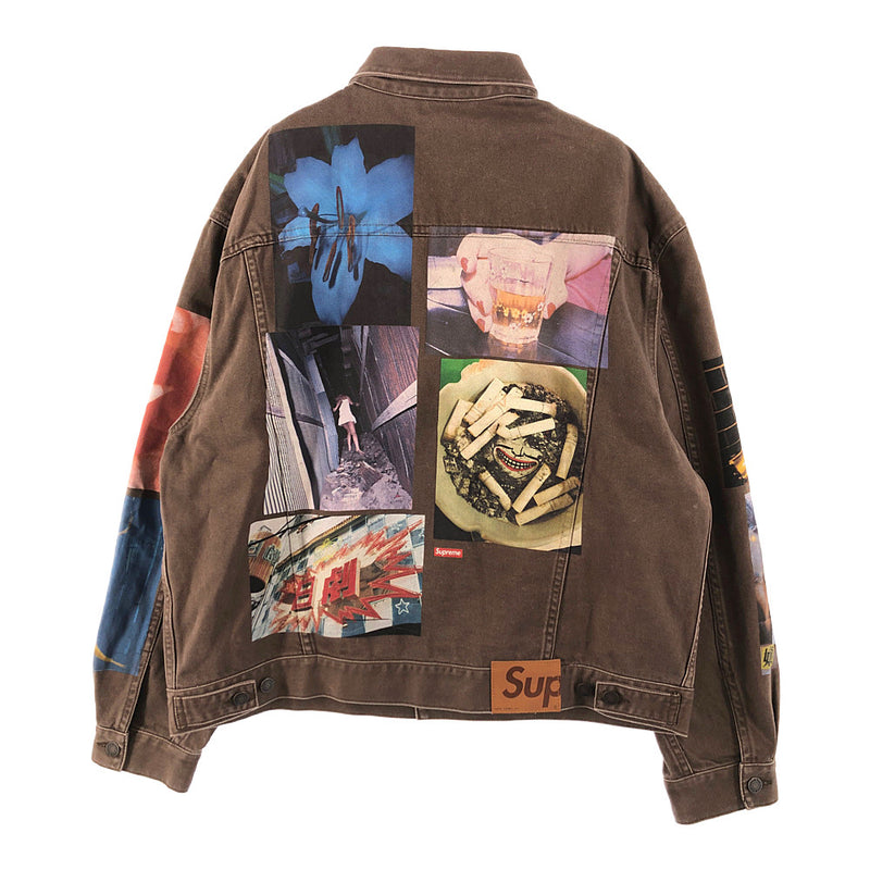 Supreme シュプリーム 22SS Daido Moriyama 森山大道 Denim Trucker Jacket デニム トラッカー  ジャケット ブラウン系 XL【新古品】【未使用】【中古】