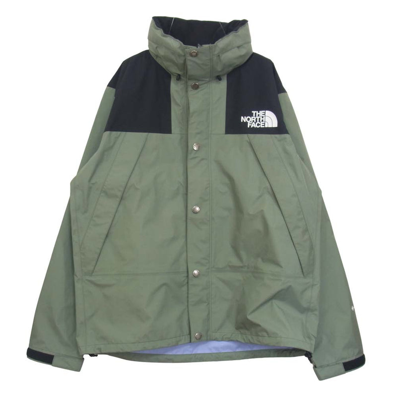 THE NORTH FACE ノースフェイス NP12135 Mountain Raintex Jacket ゴアテックス マウンテン レインテックス  ジャケット カーキ系 M【美品】【中古】