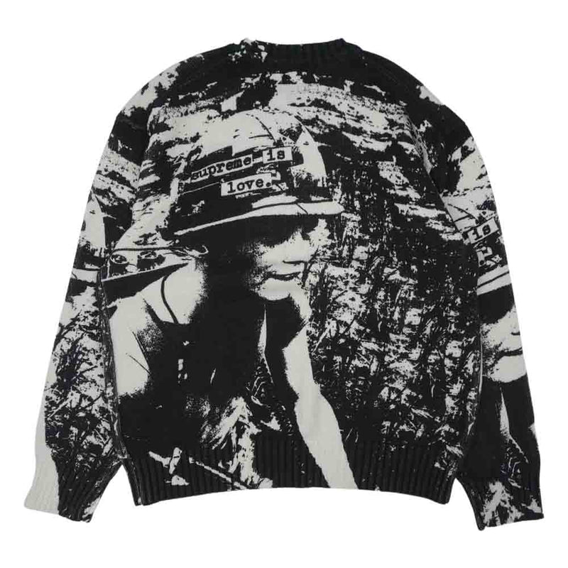 紺×赤 Supreme/Love Supreme Sweater セーター ニット - 通販 - www