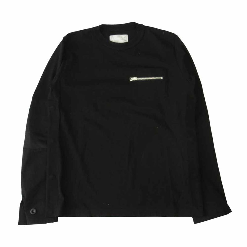 size１ 新品 sacai S Cotton Jersey T-Shirt | angeloawards.com