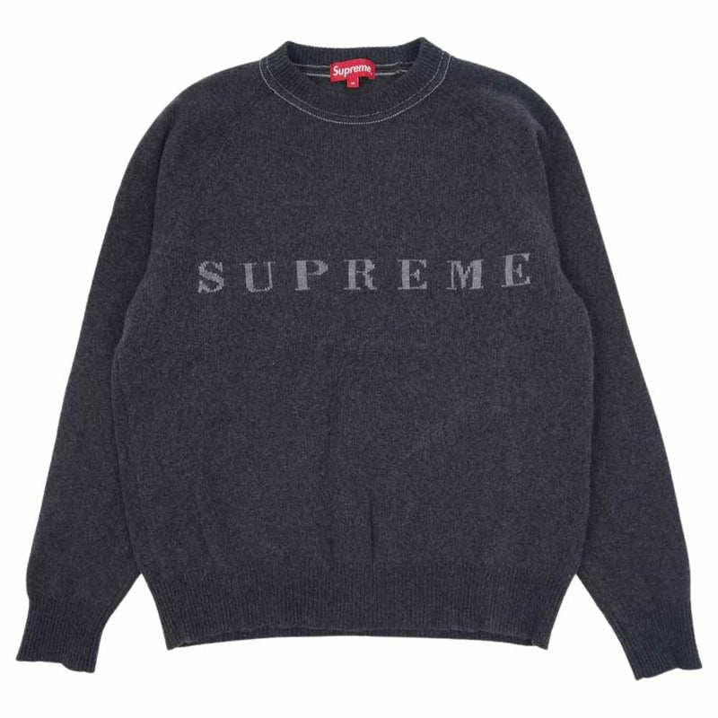 supreme Stone Washed Sweater サイズXL