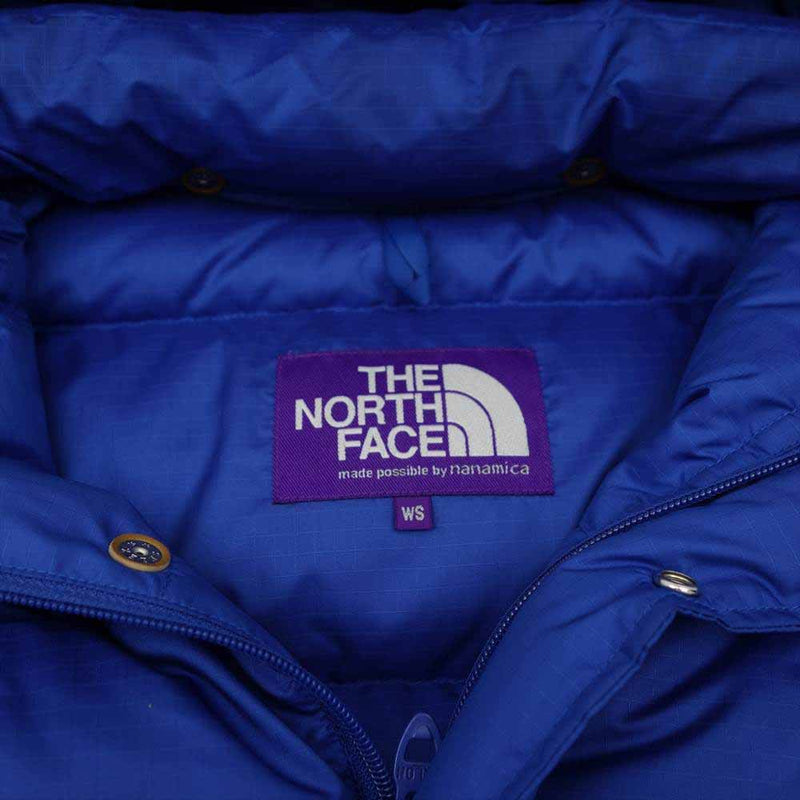 THE NORTH FACE ノースフェイス ND2869N PURPLE LABEL パープルレーベル Polyester Ripstop  Sierra Parka ポリエステル リップストップ シエラ パーカ ブルー系 WS【中古】