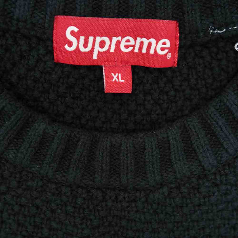 supreme Textured Small Box Sweater 店舗良い 14950円 www