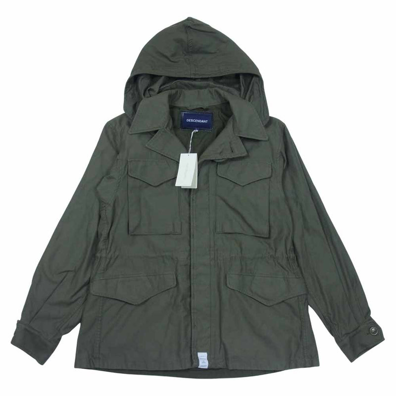 DESCENDANT 17AW 1943 SATIN JACKET ジャケット-