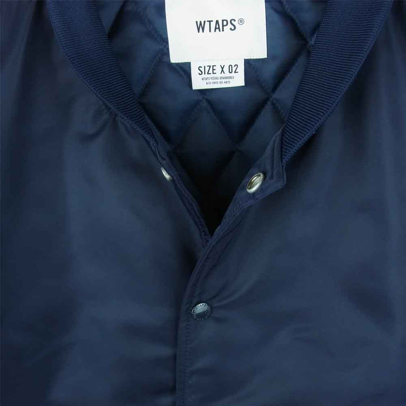 WTAPS ダブルタップス 21AW 212TQDT-JKM01 TEAM JACKET NYLON TWILL