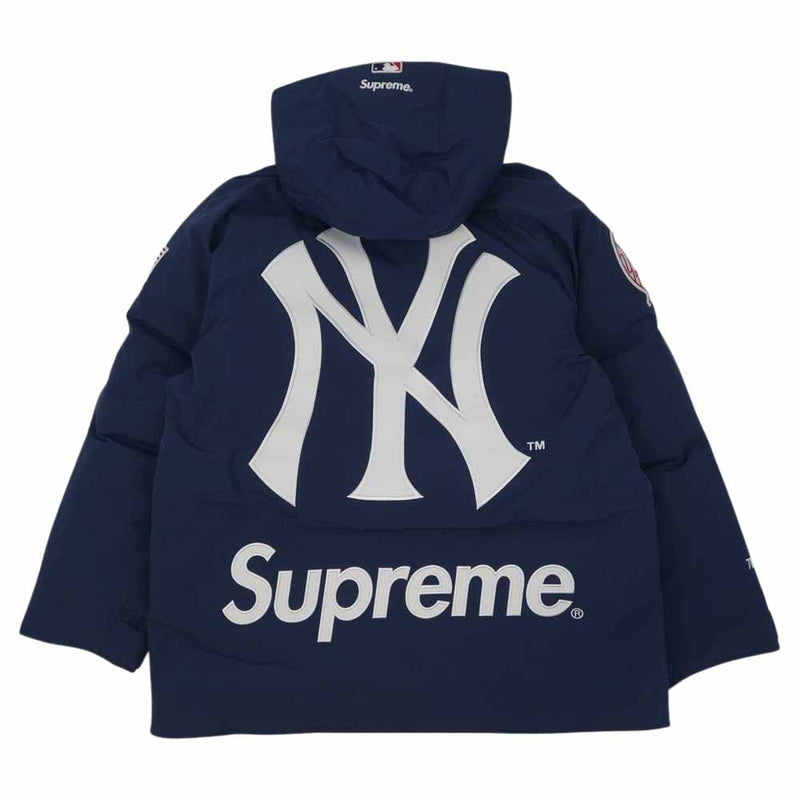 Supreme シュプリーム New York Yankees GORE-TEX 700-Fill Down Jacket ヤンキース ネイビー系  M【新古品】【未使用】【中古】