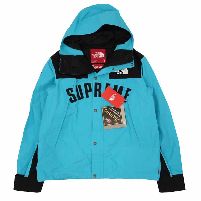 Supreme シュプリーム 19SS × The North Face ノースフェイス Arc Logo Mountain Parka アーチロゴ  マウンテン パーカー ジャケット ブルー系 M【新古品】【未使用】【中古】