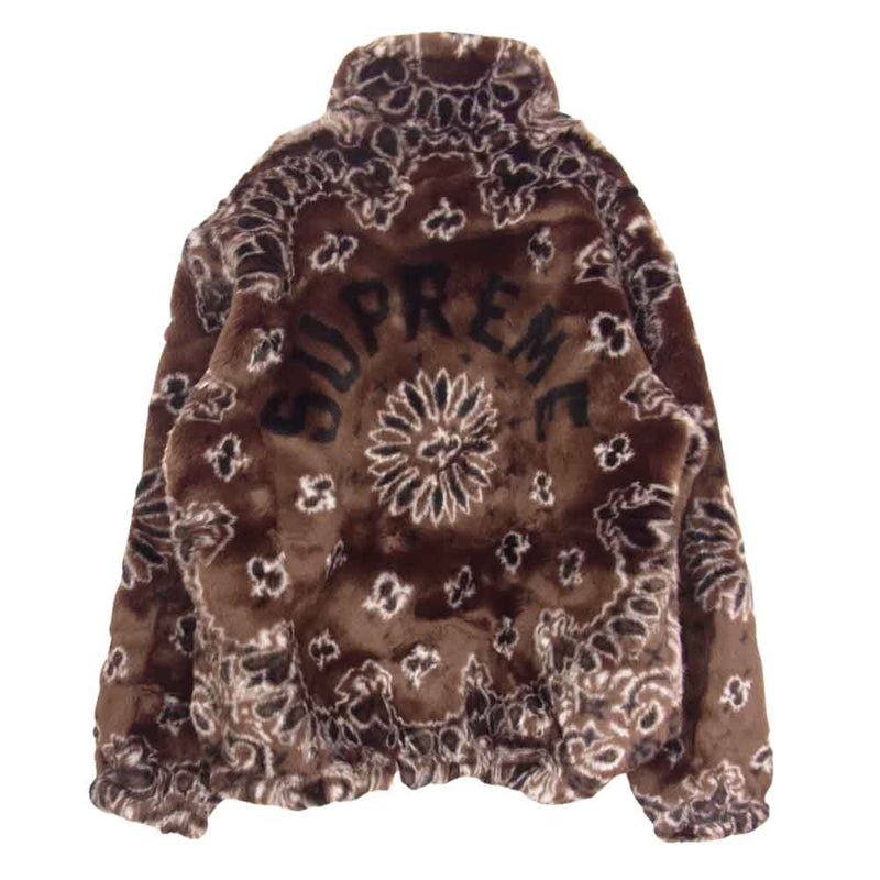 Supreme シュプリーム 21SS Bandana Faux Fur Bomber Jacket バンダナ