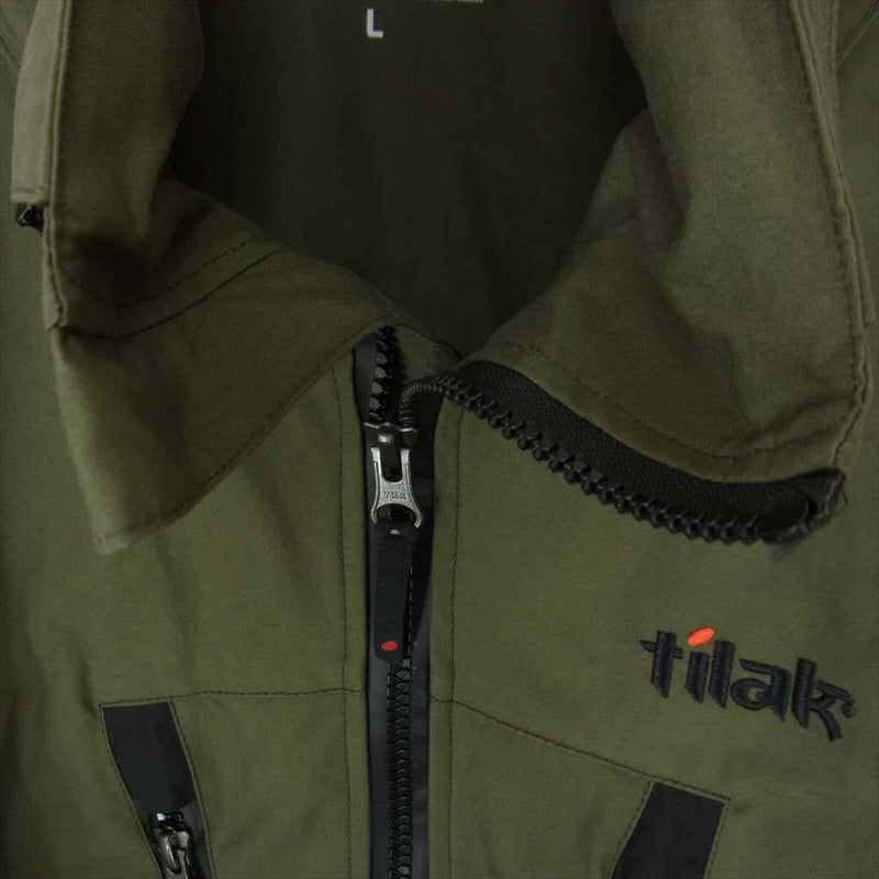 TILAK ティラック Loke Ventile Jacket ルケ ベンタイル ジャケット カーキ系 L【中古】