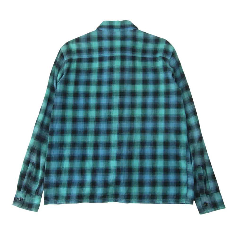 NEIGHBORHOOD ネイバーフッド ARNH-SH-03 LOGGER/C-SHIRT.LS ロガー チェック シャツ ネル シャツ グリーン系  M【中古】