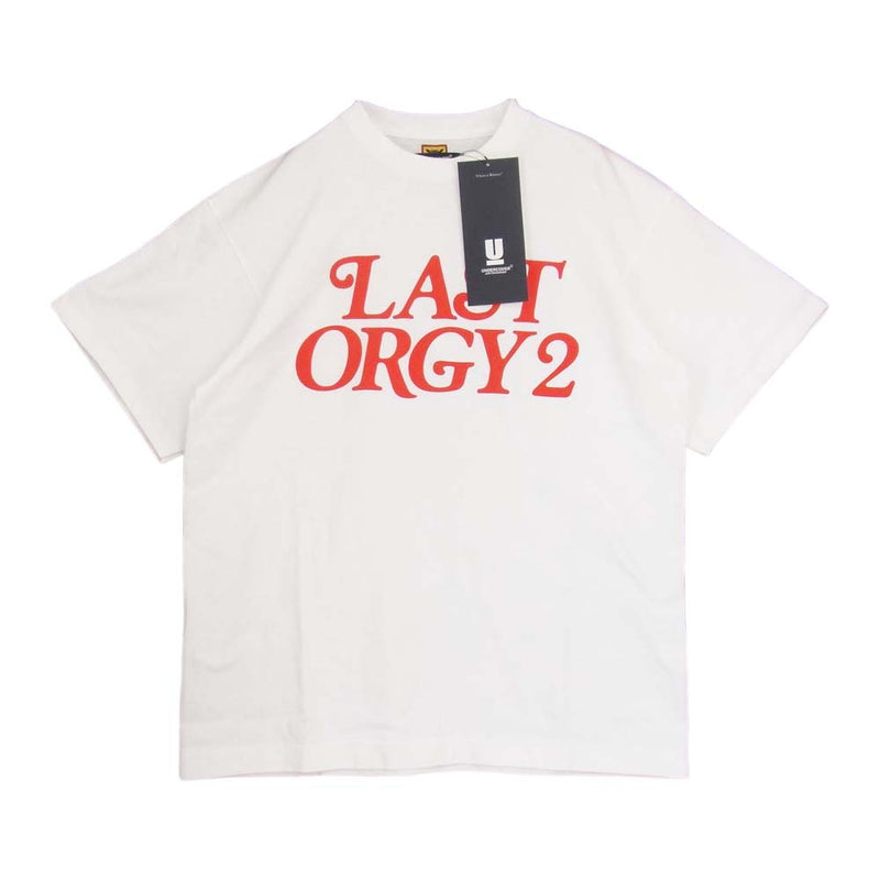 UNDERCOVER アンダーカバー UC1B9807-1 × HUMAN MADE ヒューマンメイド TEE LO2 VERDY LOGO  ラストオージー 2 Tシャツ ホワイト系 L【新古品】【未使用】【中古】