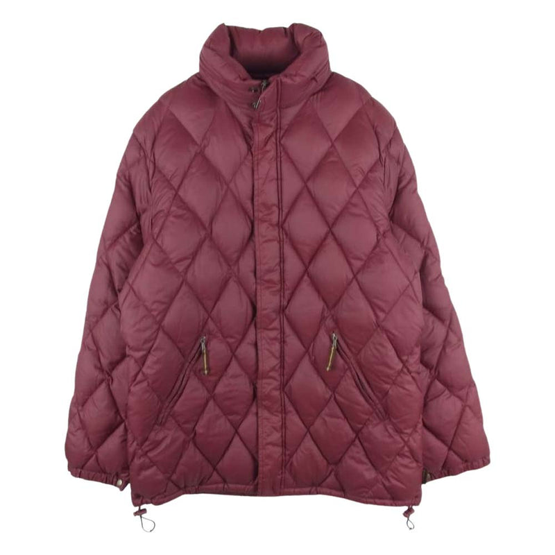 MONCLER モンクレール 国内正規品 41370-00-68959 フード収納可能 キルティング ダウン ジャケット ワインレッド系 1【中古】