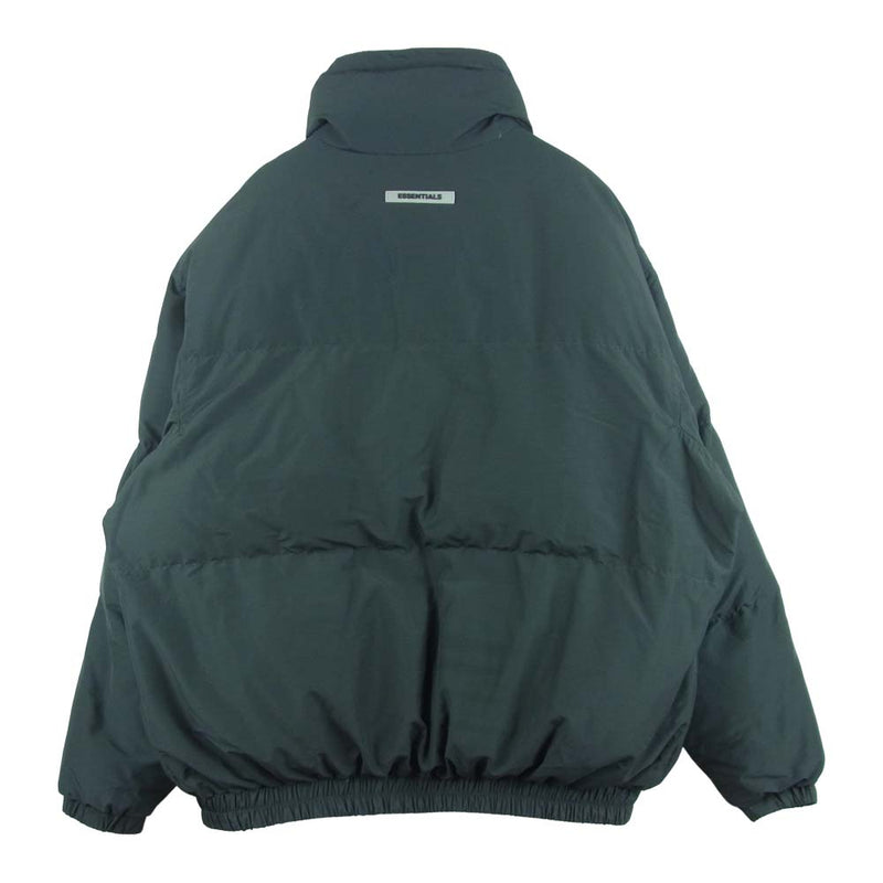 FEAR OF GOD フィアオブゴッド ESSENTIALS PUFFER JACKET エッセンシャルズ パファー 中綿 ジャケット グレー系  M【中古】