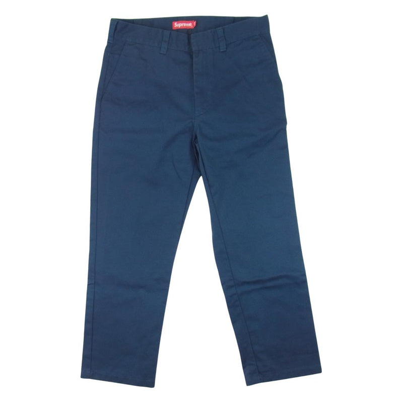 supreme work pants Navy Monogram 34inc | hartwellspremium.com