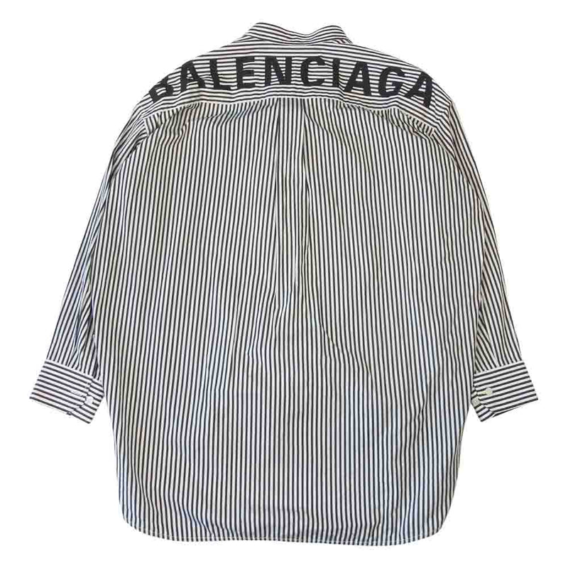 BALENCIAGA バレンシアガ ロゴプリント 長袖シャツ セリーヌ-