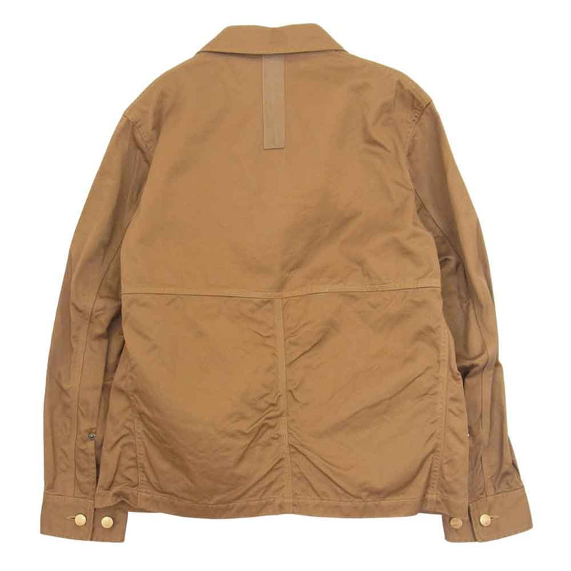 JUNYA WATANABE COMME des GARCONS MAN ジュンヤワタナベコムデギャルソンマン eYe carhart カーハート  21SS WG-J927 綿ウエポン製品染め カバーオール ジャケット ブラウン系 S【新古品】【未使用】【中古】