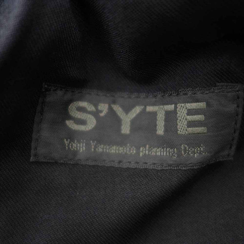 Yohji Yamamoto ヨウジヤマモト S'YTE UM-P44-076 Cotton Twill Hem