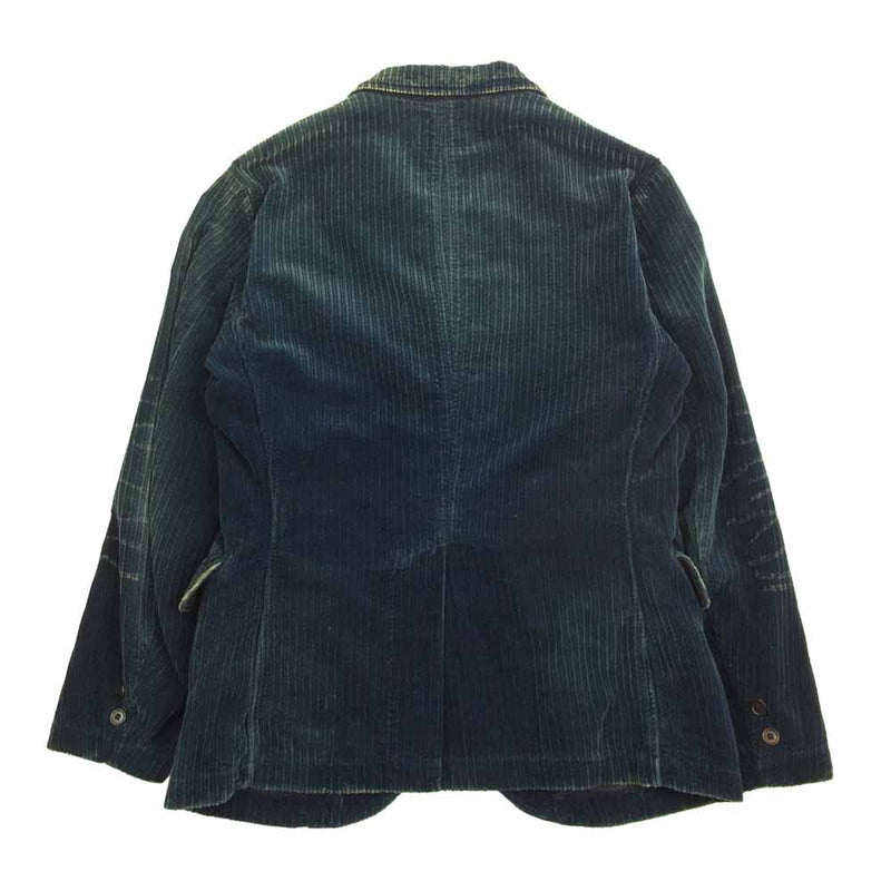 RRL ダブルアールエル 国内正規品 Ladlow スポーツ コート インディゴ染め コーデュロイ Sport Coat テーラード ジャケット  インディゴブルー系 S【極上美品】【中古】