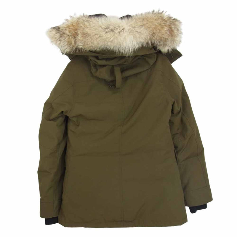 CANADA GOOSE カナダグース 2300JL 国内正規品 サザビーリーグ 2300JL CHARLOTTE PARKA シャーロット ダウン  カーキ系 S/P【中古】