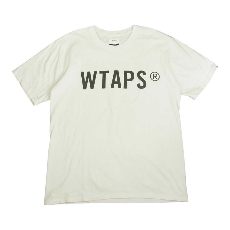 5年保証』 ⭐️wtaps⭐️半袖Tシャツ☆首元にwtapsのロゴ入り☆Size3