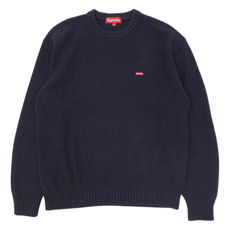 Supreme Textured Small Box Sweater week3 www.krzysztofbialy.com