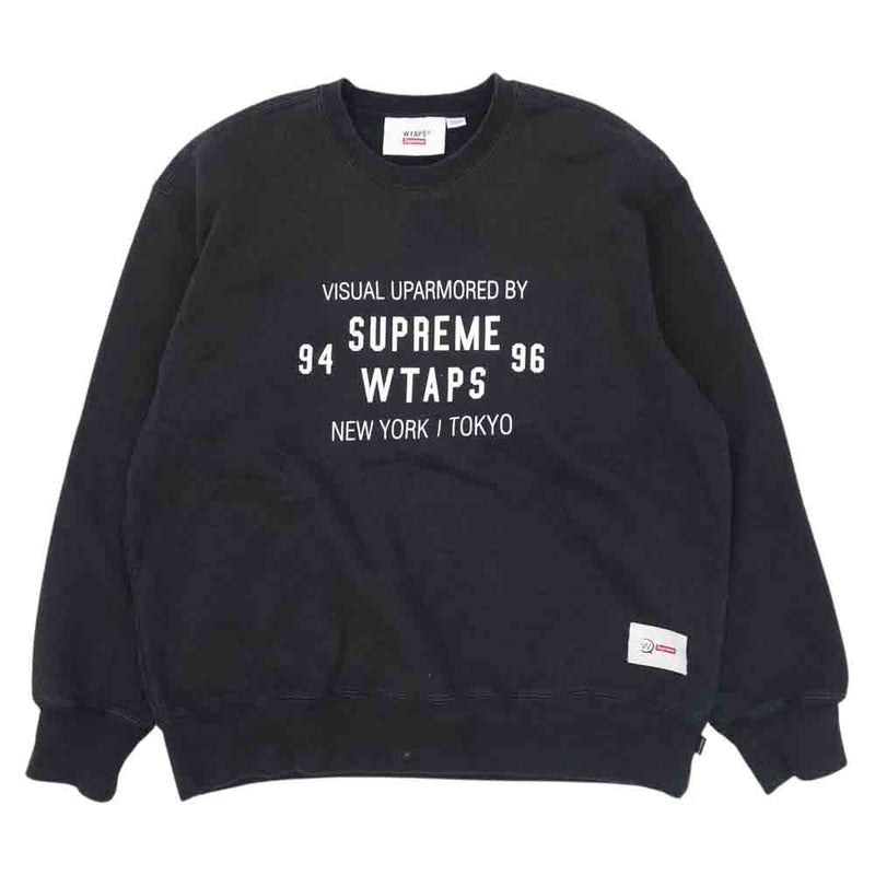 21aw supreme wtaps crewneck sweat | ochge.org