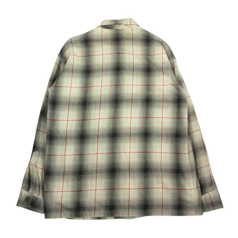 UNUSED アンユーズド 15SS US0968 OMBRE CHECK PAJAMA SHIRT オンブレ