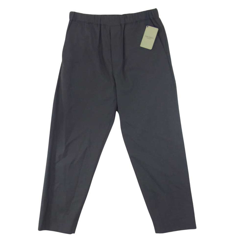 JOHN SMEDLEY ジョンスメドレー A2716FP 208 WOOL GABARDINE EASY PANTS ウール ギャバジン  イージーパンツ グレー グレー系 M【新古品】【未使用】【中古】