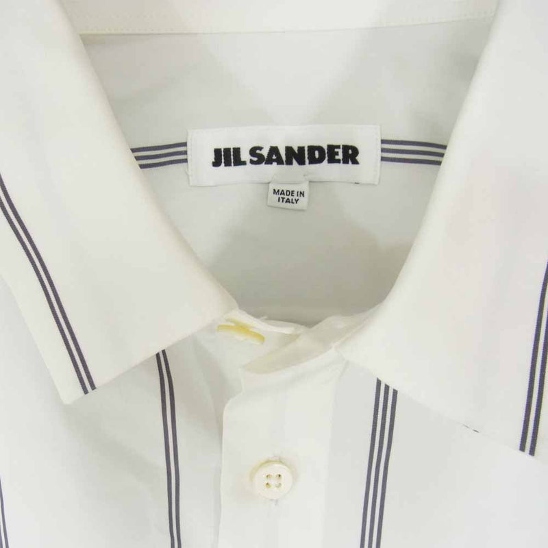 JIL SANDER ジルサンダー 半袖シャツ 19SS ストライプ - diadiacasa.com.br