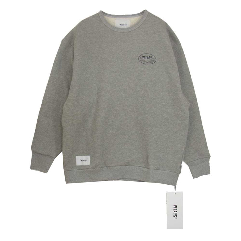 WTAPS ダブルタップス 212ATDT-CSM28 ACADEMY CREW NECK COTTON