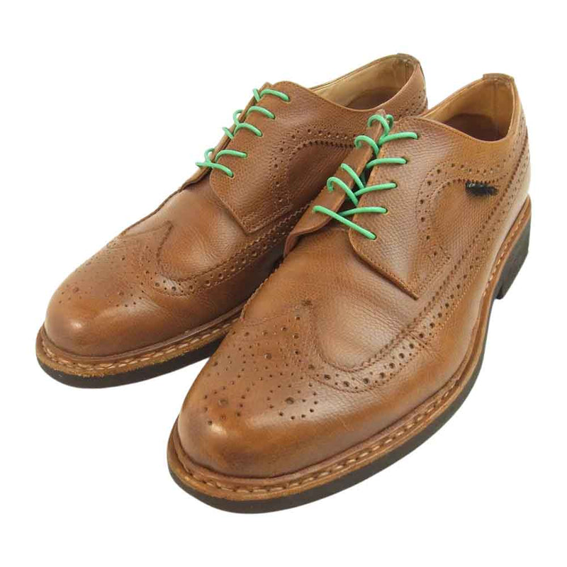 Paraboot パラブーツ 851022 × ユナイテッドアローズ 別注 SEVRIER セヴィリエ 851022 外羽根 ウイングチップ レザー  シューズ ブラウン系 7【中古】