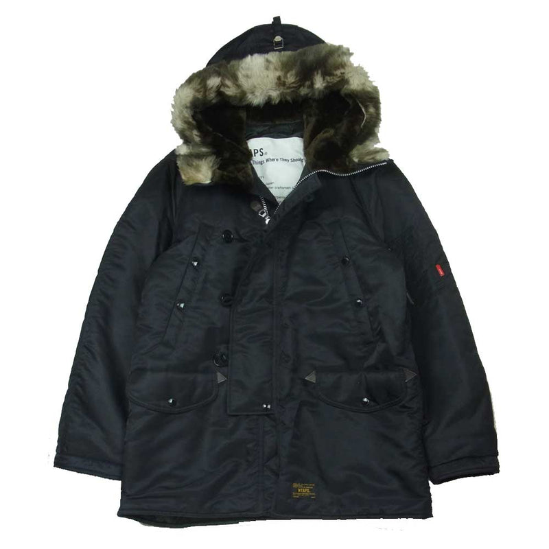 柔らかい WTAPS □N-3B / JACKET.NYLON TWILL - ミリタリージャケット