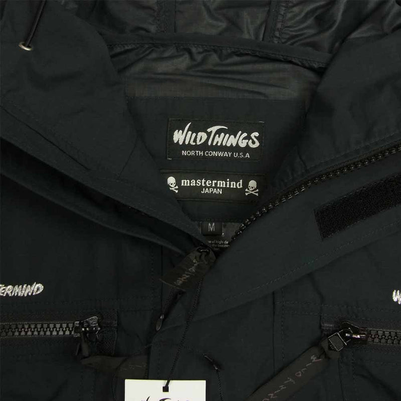 mastermind JAPAN マスターマインドジャパン 996-1211581 × WILDTHINGS ワイルドシングス マウンテン ジャケット  ブラック系 M【新古品】【未使用】【中古】