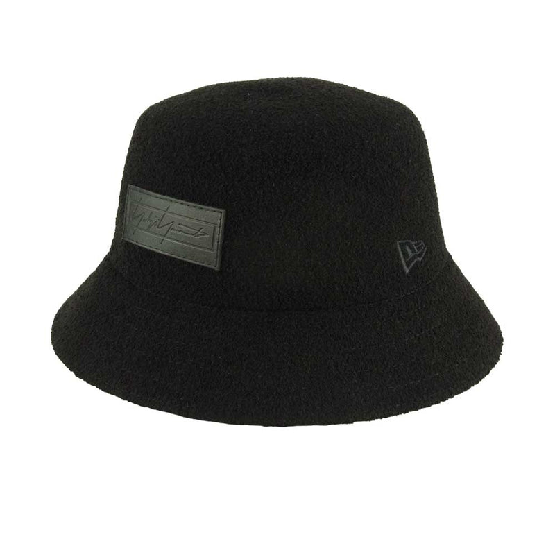 Yohji Yamamoto ヨウジヤマモト POUR HOMME プールオム HG-H75-974 NEW ERA BUCKET YYFM  LPATCH ロゴパッチ バケットハット ブラック系 M/L【中古】