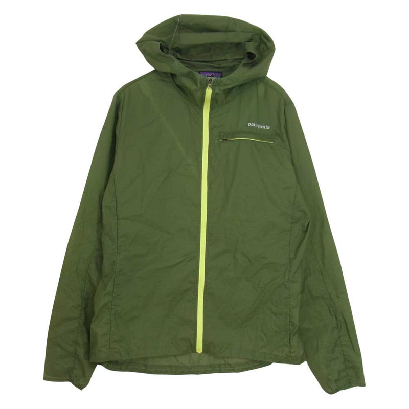 patagonia パタゴニア 15SS 24145 15年製 W's Hoodini Jacket ウィメンズ フーディニ ジャケット カーキ系  M【中古】