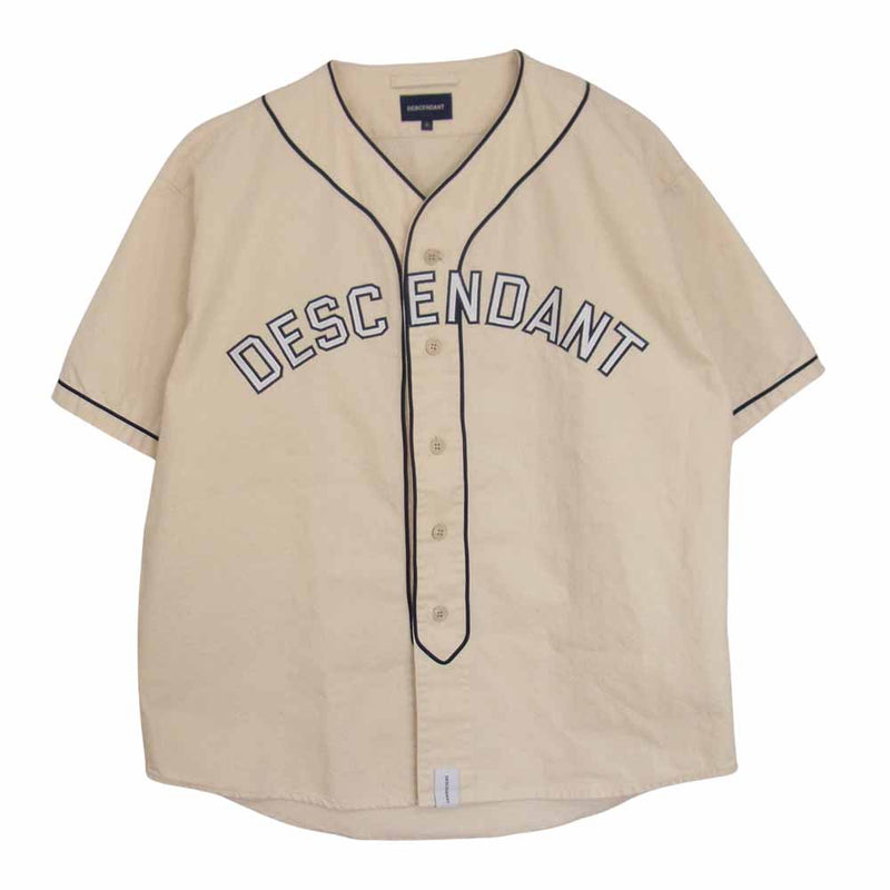 DESCENDANT BLEEK B.B SS SHIRT ベースボールシャツ | www.jarussi.com.br