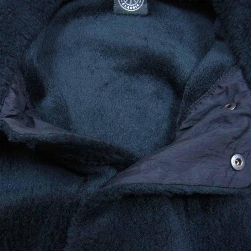 PORTER CLASSIC ポータークラシック Fleece French Jacket ポーラテック フリース フレンチ ジャケット ブラック系  S【美品】【中古】