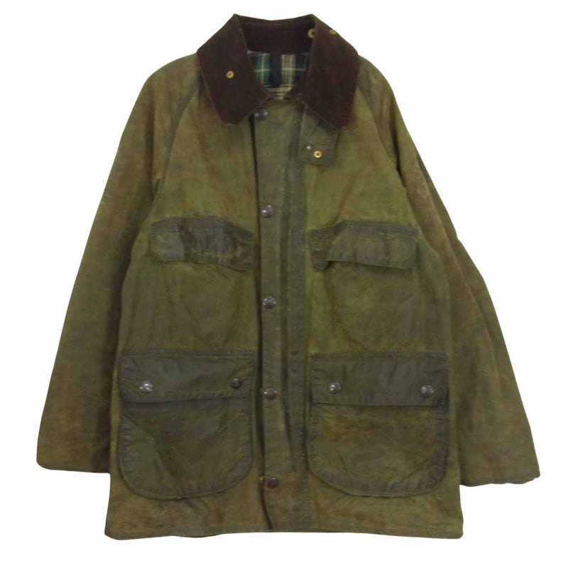 Barbour 横3ワラント ビデイル オイルドジャケット パソコン - www